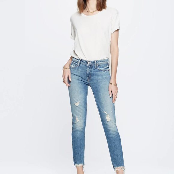 Mother Jeans - The Flirt/Cold Feet - destroyed - size 27 - Picture 1 of 9